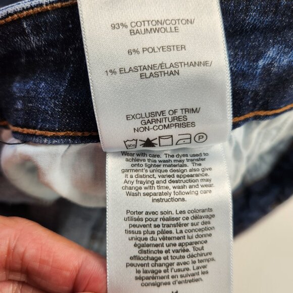 Silver Dark Wash Men's Straight Leg Denim Jeans 44/34 - Picture 12 of 15